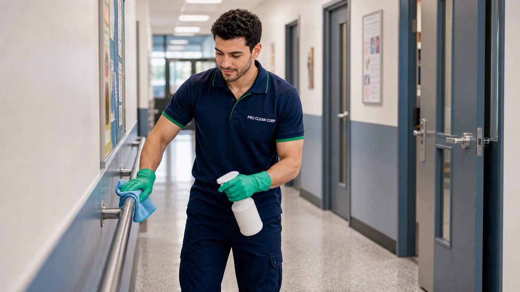 School Cleaning commercial cleaning services in Waterloo