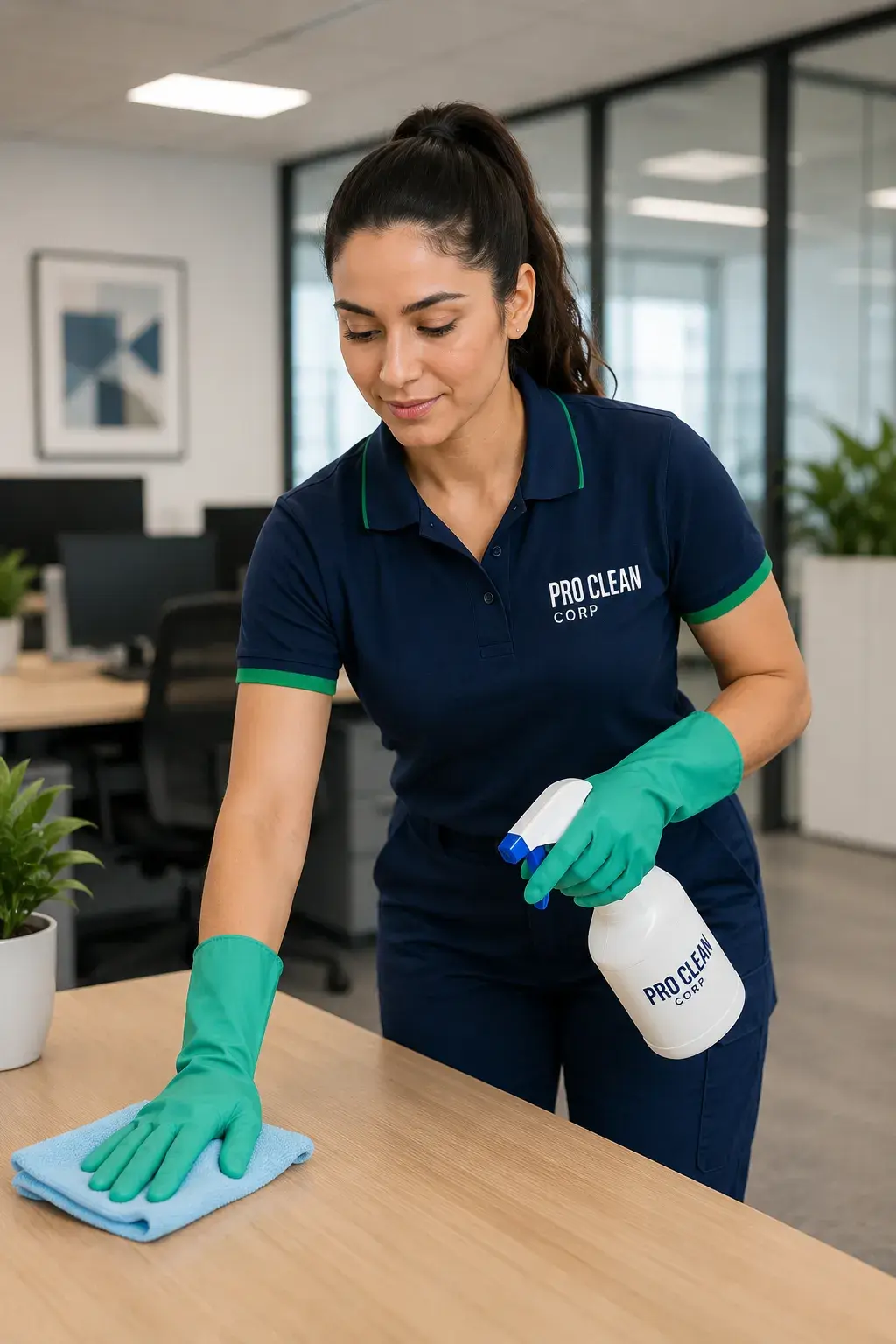 Professional commercial cleaning team Waterloo