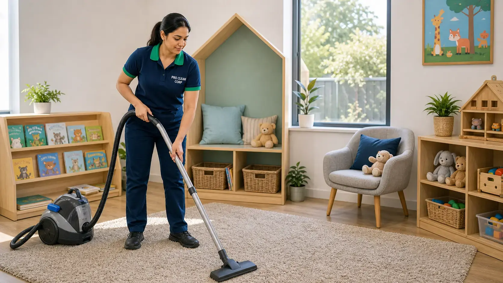 Childcare Cleaning specific areas covered