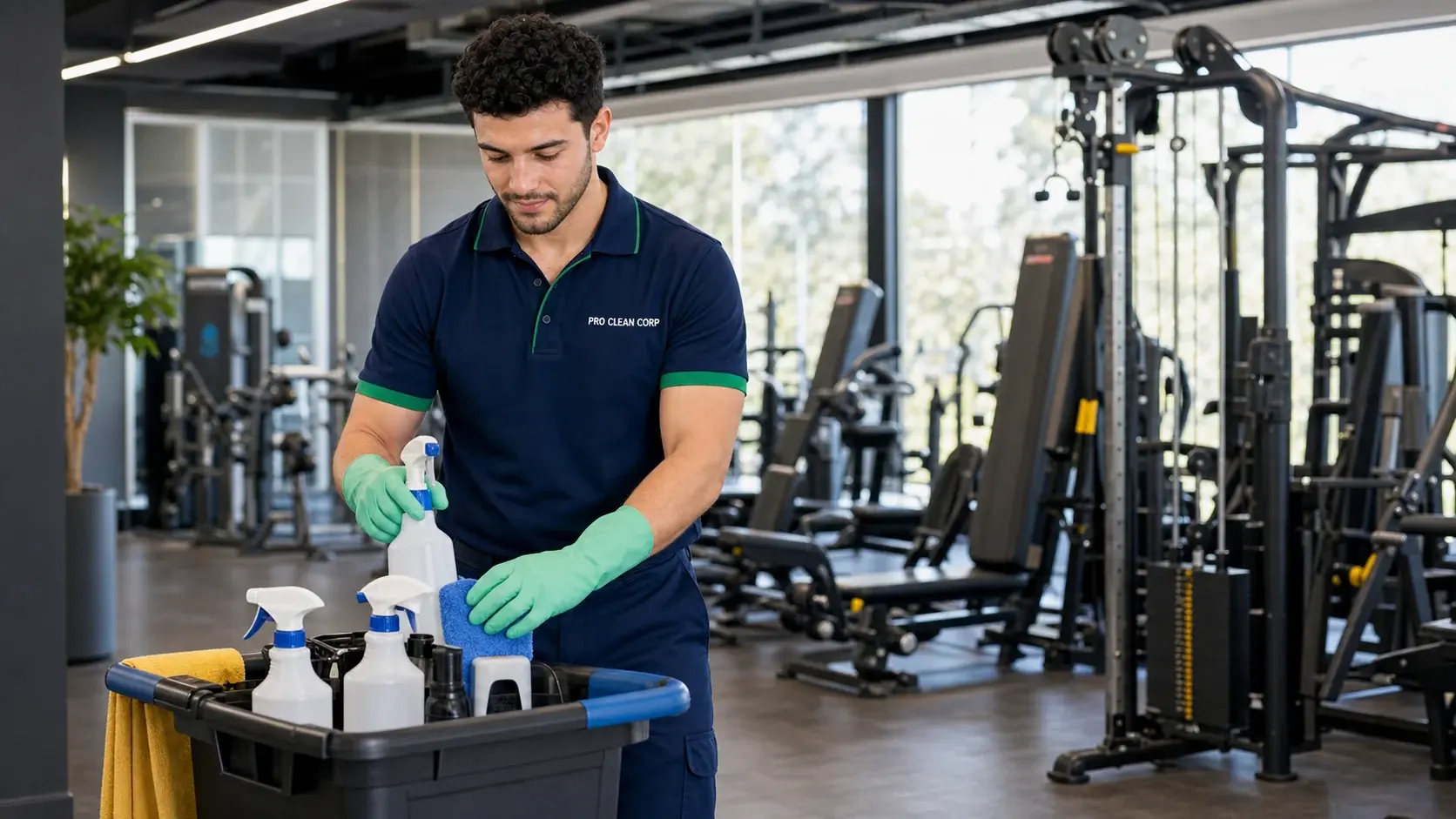 Gym Cleaning Overview Waterloo