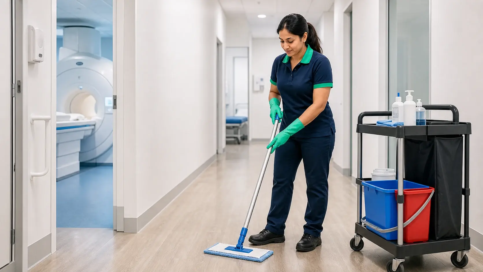 Our Cleaning Process in Action