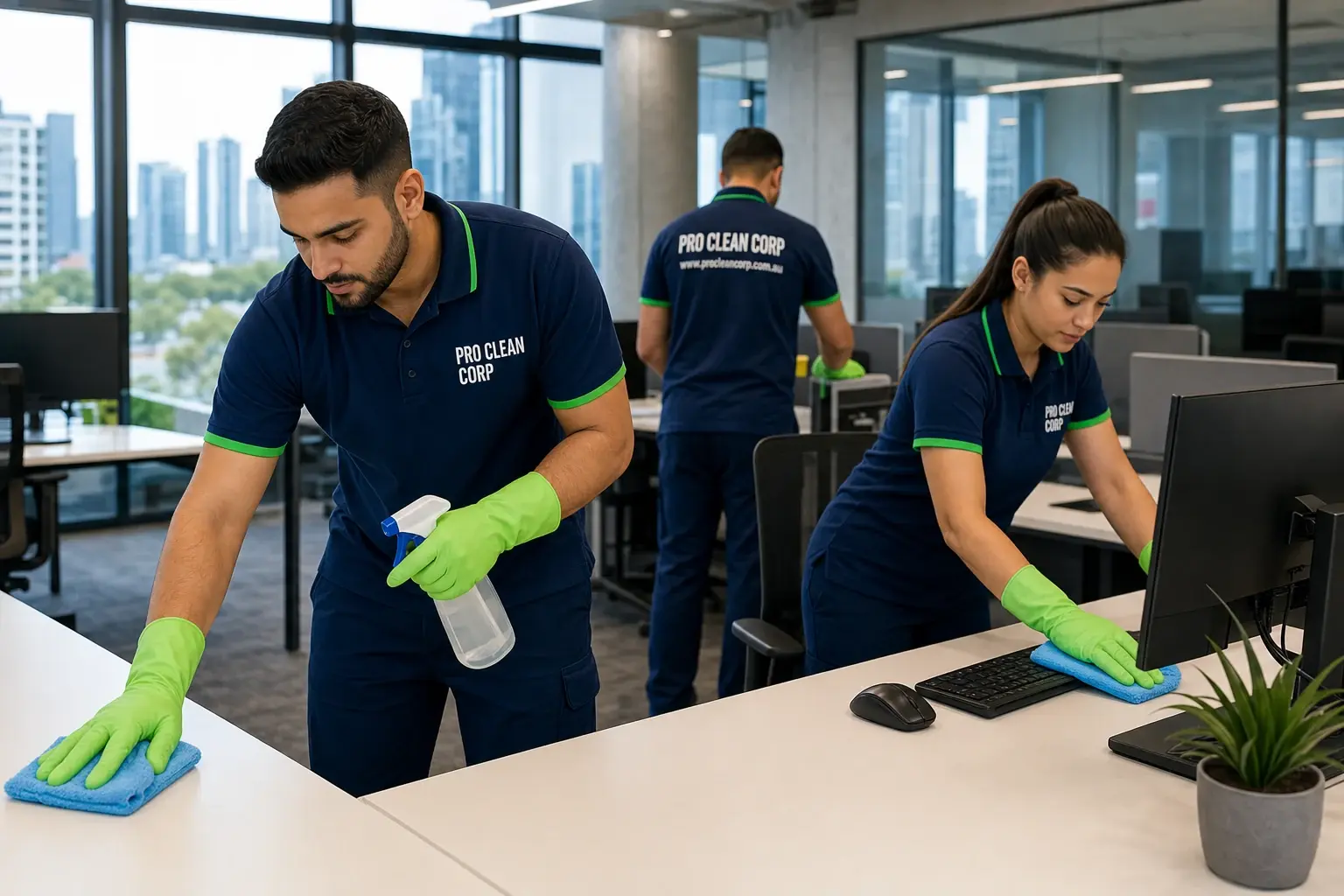Office Cleaning specific areas covered
