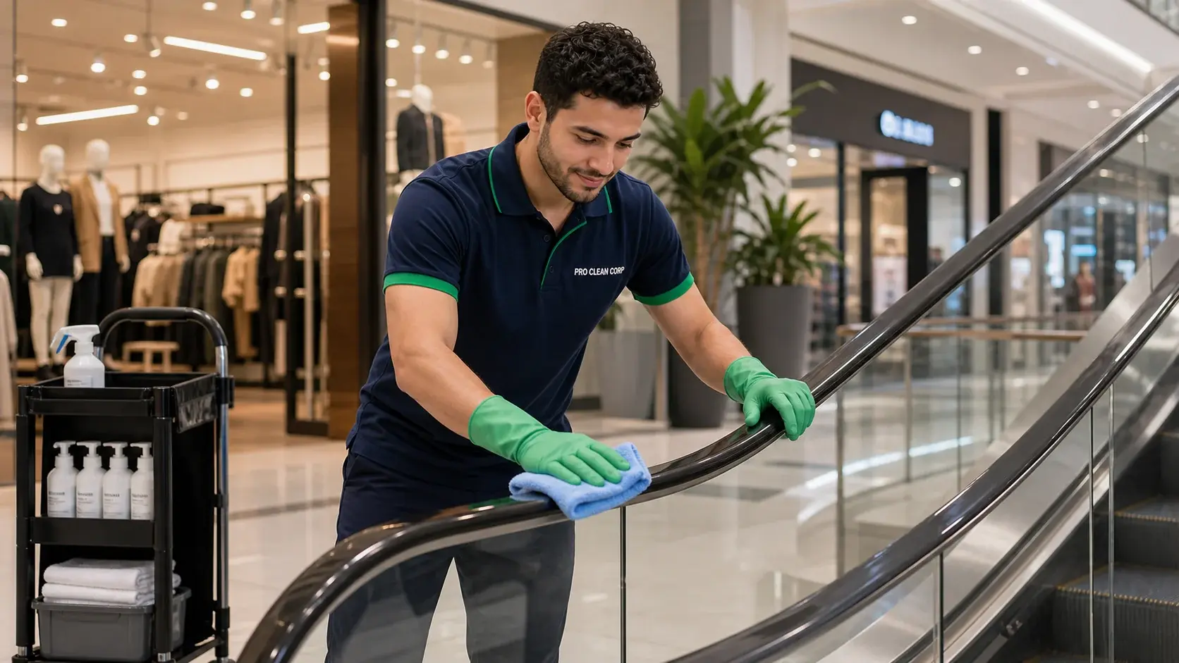 Retail Cleaning specific areas covered